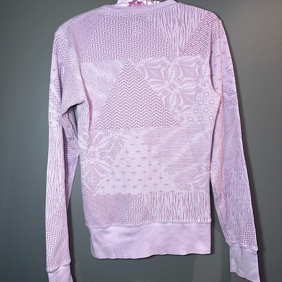 Nike ACG Pink Thermal Long Sleeve Crewneck Pullover Women’s M Outdoor Top - Picture 3 of 8